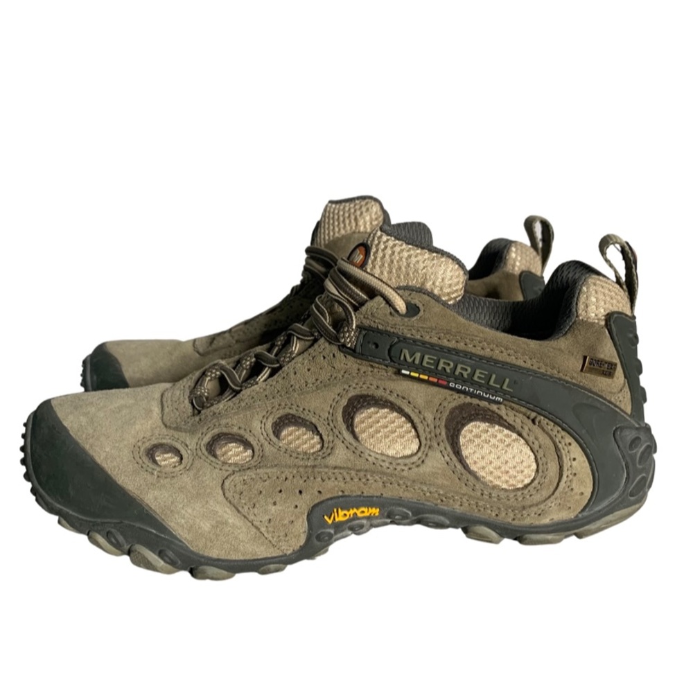 Merrell Chameleon Xcr Goretex Desert Sage Brown Suede Low Cut Lace